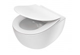 Подвесной унитаз WC Deante Peonia 51x36cm, bezkołnierzowa - белый