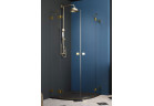 Часть левая кабины Radaway Essenza Pro Gold PDD, 900x2000mm, стекло бесцветное, profil золотой szczotkowany