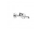 Смеситель для раковины Gessi Anello, скрытая, на 2 отверстия, długa излив - Black Metal Brushed PVD