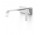Element настенный do podtynkowego korpusu baterii umywalkowe TRES Slim Exclusive, излив 240mm, хром