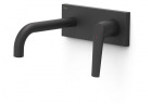 Element настенный do podtynkowego korpusu смесителя для умывальника TRES FUJI, излив 180mm, чёрный матовая
