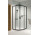 Кабина полукруглая Radaway Premium Pro PDD 90x90cm, чёрный мат./ стекло бесцветное