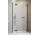 Кабина полукруглая Radaway Essenza PDD 80x80cm, чёрный мат./ стекло бесцветное