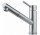 Смеситель кухонный Franke Orbit pull-out , высота 209mm, obrotowa i выдвижной излив, нержавеющая сталь