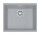 Zlewozmywak Franke Tectonite Sirius SID 110-50, 525 x 440x mm do podbudowy - kamienny серый