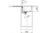 Zlewozmywak wbudowywany, Franke Urabn UBG 611-78 , белый polarny