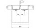 Zlewozmywak Franke Sirius 2.0 S2D 620-35-35 , dwukomorowy, белый polarny