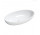 Накладная раковина Omnires Crete Marble+ 51 x 31 cm, белый глянец, без перелива