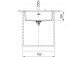 Zlewozmywak z Fragranitu Franke Maris MRG 110-62, чёрный мат.