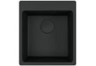 Zlewozmywak Franke Maris MRG 610-39 FTL, чёрный перелив, чёрный мат.