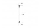 Шланг душевой Grohe Silverfles 1,75m - polished nickiel