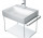 стеллаж металлический Duravit Durasquare, хром полированный