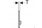 Кнопка uruchamiający Geberit Sigma50, spłukiwanie dwudzielne, стекло dymione, хромированные