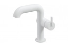 Смеситель для раковины с прямоугольным изливом, Deante Silia, bianco