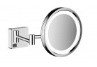 Косметическое зеркало со светильником LED, Hansgrohe AddStoris, хром
