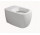 Раковина WC подвесной Flaminia Mono 52x35x32cm, белая мат., перелив горизонтальный
