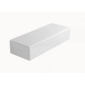 Полка подвесная Flaminia Brick белый глянец, 53 x 19,5 x 11 cm- sanitbuy.pl