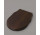 Сидение Artceram Hermitage опускающаяся плавно деревянная, петли bronze
