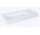 Раковина подвесная левая 100.5x45.5cm, Elita Solid-Surface, white мат.