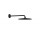 Верхний душ с держателем 422mm 1 strumień, Grohe Mono 310, phantom black