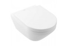 Подвесной унитаз Villeroy&Boch Architectura, 53x37 cm, bez kołnierza, с плёнкой antybakteryjną AntiBac, с плёнкой ochronną CeramicPlus - белая