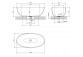 Ванна свободностоящая 175x78cm, Omnires Shell M+, белый мат.