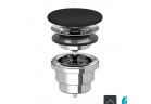 Клапан для раковины без перелива Villeroy & Boch Pure Black, чёрный