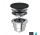 Клапан для раковины без перелива Villeroy & Boch Pure Black, чёрный