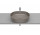 Накладная раковина Roca Inspira Round, 50x37cm, cienkościenna, без перелива, Fineceramic - caffe