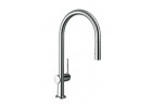 Смеситель кухонный Hansgrohe Talis M54 210 2jet, напольный, с выдвижным изливом - хром