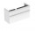Подвесной шкафчик для раковины Geberit Smyle Square 118,4 cm, с двумя выдвижными ящиками - белая