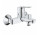 Смеситель для ванны Grohe BauEdge, скрытая, однорычажный - хром