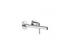 Смеситель для раковины Gessi Ingranaggio, скрытая, на 2 отверстия, długa излив - Black Metal Brushed PVD