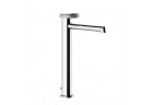 Смеситель для раковины Gessi Anello, напольный, высота 318mm, излив 174mm, клапан automatyczny - Warm Bronze Br. PVD