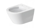 Подвесной унитаз WC Duravit D-Neo Compact 48x37 cm, bez rantu spłukującego - белая