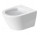 Подвесной унитаз WC Duravit D-Neo Compact 48x37 cm, bez rantu spłukującego - белая