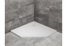 Поддон konglomeratowy pięciokątny Radaway Kyntos PT 100x100x3cm - белый