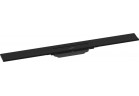 Внешний элемент odpływu Hansgrohe RainDrain Flex, 80 cm, монтаж przy ścianie - чёрный мат.