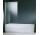 PYTAJ O RABAT ! Шторки Novellini Aurora 5 1-составной stały - 85x150H cm, профиль серебряный, стекло прозрачное 