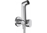 Душевая головка Hansgrohe Bidette 1jet S EcoSmart со смесителем, uchwytem и шлангом душевым 125 cm - хром
