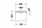 Раковина для ванной Duravit Durastyle Basic напольный 65x36,5 cm Rimless bez kołnierza, с плёнкой HygieneGlaze - белая