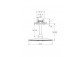 Душевой гарнитур GROHE Rainshower Cosmopolitan 210 górny, dł. ramienia 142 mm, хром, ogranicznik przepływu