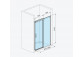 PYTAJ O RABAT ! Кабина полукруглая Excellent Серия 201 Actima 800x800mm стекло прозрачное, profil хром