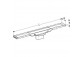 Rynna zbiorcza Geberit CleanLine80 90cm для линейного трапа