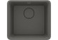 Zlewozmywak granitowy Deante Magnetic, 56x50cm, wpuszczany w blat - чёрный