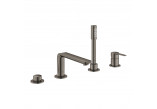 Смеситель скрытый do trzech wyjść wody Grohe Lineare, однорычажный, brushed hard graphite