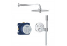 Душевой гарнитур Grohe Grohtherm SmartControl, скрытый, смеситель термостатическая, с верхним душем Euphoria 260 - хром