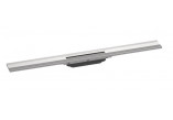 Внешний элемент odpływu Hansgrohe RainDrain Flex, 80 cm, монтаж przy ścianie - чёрный мат.