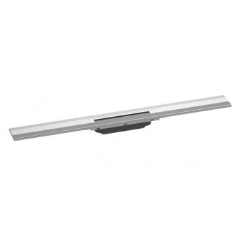 Внешний элемент odpływu Hansgrohe RainDrain Flex, 80 cm, монтаж przy ścianie - чёрный мат.