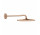 Верхний душ Grohe Rainshower Mono 310 с держателем 422 mm, 1 strumień - brushed warm sunset